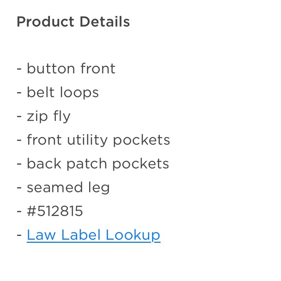 Old Navy High waisted OG straight utility Jean - Picture 6 of 7